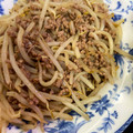 ノビル's cooksnap of when they made 焼き肉のたれで！もやしと合い挽き肉炒め.