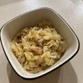 だい☆あお☆まり's cooksnap of when they made 味見で半分なくなるキャベツの胡麻和え.