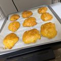 みぃ's cooksnap of when they made シュークリーム♡生地はレンジで♪.