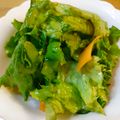 ☆☆☆saya's cooksnap of when they made 簡単副菜⭐レタスと塩昆布のごまポン和え⭐.