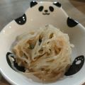 Sizusizu Jul28's cooksnap of when they made 白滝の明太子炒め.