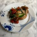 ナピト's cooksnap of when they made ✿豚バラとプチトマトのバジル炒め✿.
