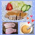 ♪としクック♪'s cooksnap of when they made ポークソテーのつぶマスタードソースかけ.