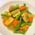 azbjbn's cooksnap of when they made 厚揚げと大根のまろやかカレー煮♪.
