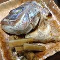ばたみそーぱん☆'s cooksnap of when they made 父直伝　基本の鯛のあら煮.