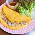 かわゆう1211's cooksnap of when they made ベトナム料理！バインセオ風♫.