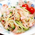 ☆★あんず姫★☆'s cooksnap of when they made 新玉ねぎ&胡瓜&ビアハムのマリネ～✴.