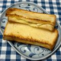 にきけん's cooksnap of when they made ❀メープルシロップチーズとーすと❀.