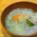 ちーまぐ's cooksnap of when they made 韓国料理牛すじコムタン風コラーゲンスープ.
