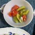 ankotetu's cooksnap of when they made 切って和えるだけ！キウイ＆トマトサラダ♪.