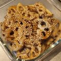 ウッピィ's cooksnap of when they made れんこんの味噌マヨ照り焼き.