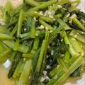 クックMi〜No's cooksnap of when they made 小松菜のおいしい食べ方1位☆(青菜炒め).