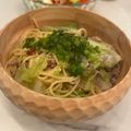 komugiko4's cooksnap of when they made 豚バラ肉とキャベツの♡ワンポットパスタ.
