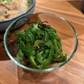 麻's cooksnap of when they made レンジでチン！ピーマンの塩昆布和え～☻.