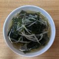 かおり♡♡♡'s cooksnap of when they made もやしたっぷりワカメスープ.