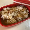 papikun's cooksnap of when they made 5分で簡単！元祖 お蕎麦屋さんのカレー丼.