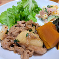 yukoko☆'s cooksnap of when they made 【★】豚肉と長芋の甘辛炒め.