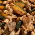 クック2DCB1D☆'s cooksnap of when they made 豚肉とかぼちゃのポン酢炒め.
