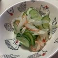 0720まま's cooksnap of when they made 新たまねぎとカニカマのサラダ.