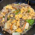 トンツ10's cooksnap of when they made 豚ニラもやしの中華卵炒め.