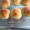 ハッカ飴's cooksnap of when they made ふんわりモッチリ！手ごねで♪みそパン.
