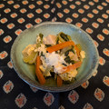 龍青空ママ's cooksnap of when they made 高野豆腐と小松菜の卵とじ.
