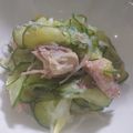 ☆jun☆66's cooksnap of when they made 母の味・サバ缶ときゅうりの酢の物.