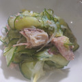 ☆jun☆66's cooksnap of when they made 母の味・サバ缶ときゅうりの酢の物.
