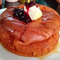 まめたん's cooksnap of when they made ふわふわ♪スフレパンケーキ☆簡単！ＨＭで.
