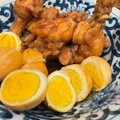 TAIkid's cooksnap of when they made 煮込むだけ♪手羽元とゆで卵の簡単甘辛煮♡.