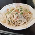 たなかけ＠CKPD's cooksnap of when they made ☼カリカリ鶏皮ともやしのラー油炒め.