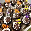 あいまいみ's cooksnap of when they made ハロウィン蜘蛛の巣おばけ✿かぼちゃムース.