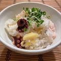 のりぞう22's cooksnap of when they made 白だしの極上タコ飯🐙✨.