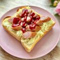 ねっちゃんっ's cooksnap of when they made ホットドッグトースト.