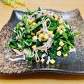 ルパンのかあさん☆彡's cooksnap of when they made ほうれん草の3色サラダ.