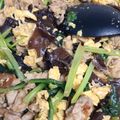 カール's cooksnap of when they made 簡単副菜★豚肉ときくらげの中華風炒め.