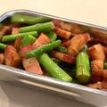 hama♪♪♪'s cooksnap of when they made アスパラとベーコン炒め☆冷凍作りおきにも.