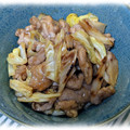 えぞりす しっぽ's cooksnap of when they made たっぷりキャベツと豚こまの生姜焼き定食🍚.