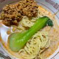 ♡マロすけ♡'s cooksnap of when they made 担々麺の肉味噌.