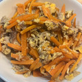 かとりーな♪'s cooksnap of when they made 簡単☆時短☆サバ缶とにんじんの玉子炒め.
