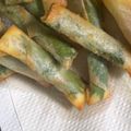 犬飼ってる's cooksnap of when they made 春巻きの皮で大葉チーズスティック☆.