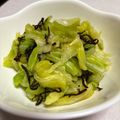 あっくん５９'s cooksnap of when they made 春キャベツと塩昆布の白だし和え.