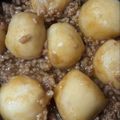 お散歩くー's cooksnap of when they made ✿里芋のそぼろ煮✿.