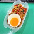 一番星寿美次郎's cooksnap of when they made 和風ガパオライス♫お弁当にも.