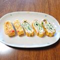 もふもふクロさん's cooksnap of when they made 三つ葉入りだし巻き玉子.