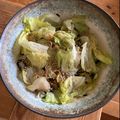 みるく茶's cooksnap of when they made レタスを丸々1個食べちゃえ！塩昆布和えだ.
