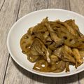まくのうち's cooksnap of when they made 舞茸とれんこんのオイスター炒め.