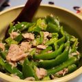 こきなりチャンネル父's cooksnap of when they made 電子レンジだけで無限ピーマン.