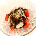 悠LOVE航's cooksnap of when they made トマオニのもずく酢.