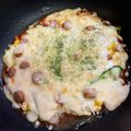 さんちゃん（╹◡╹）'s cooksnap of when they made ライスペーパーでピザ※小麦アレルギー対応.